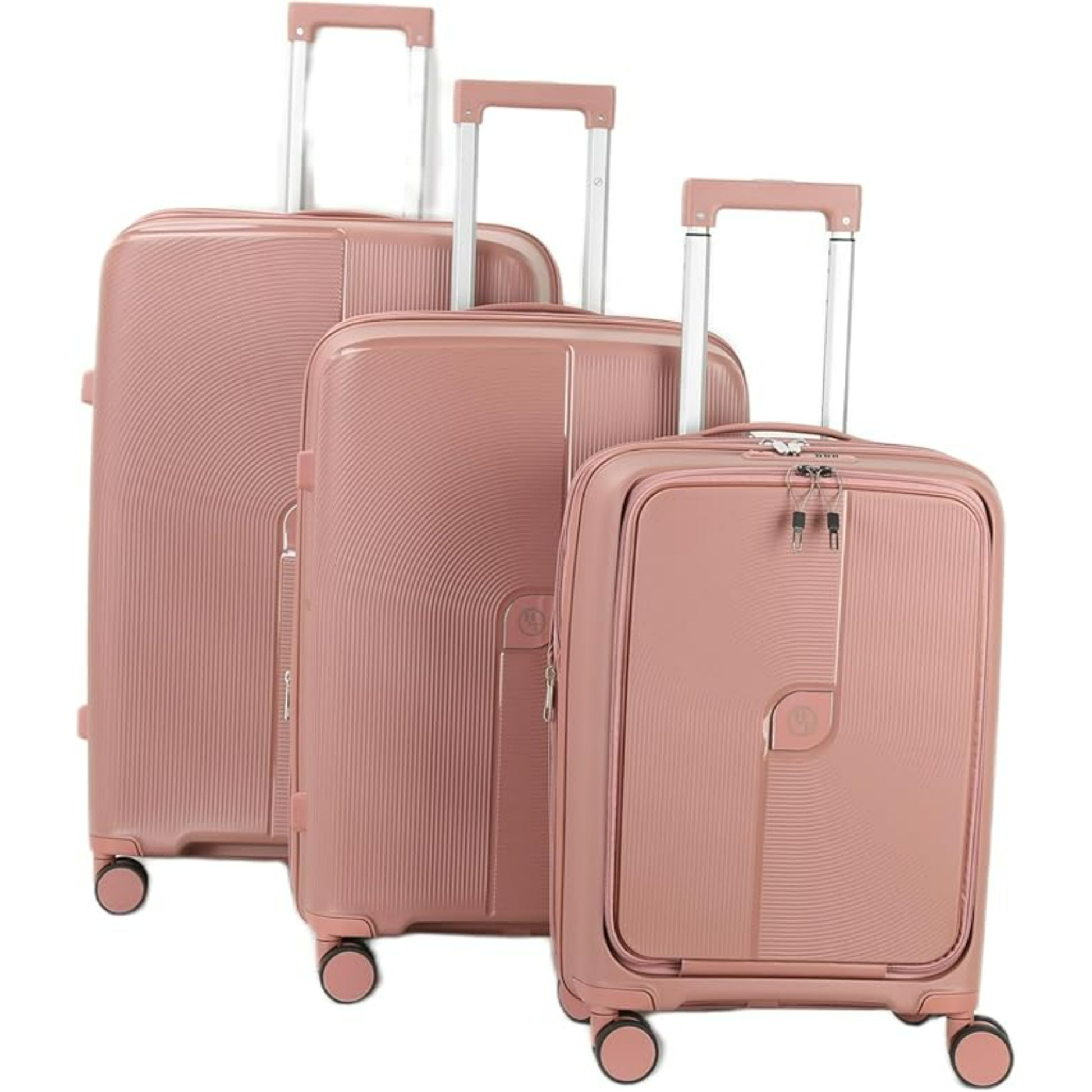 3-Piece Luggage Set Voyano | Secure Zipper | PP | TSA Lock | Luggagez