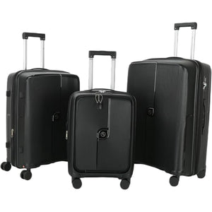3-Piece Luggage Set Voyano | Secure Zipper | PP | TSA Lock | Luggagez