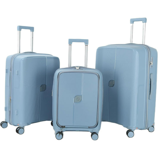 3-Piece Luggage Set Voyano | Secure Zipper | PP | TSA Lock | Luggagez
