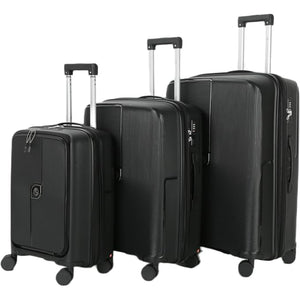 3-Piece Luggage Set Voyano | Secure Zipper | PP | TSA Lock | Luggagez