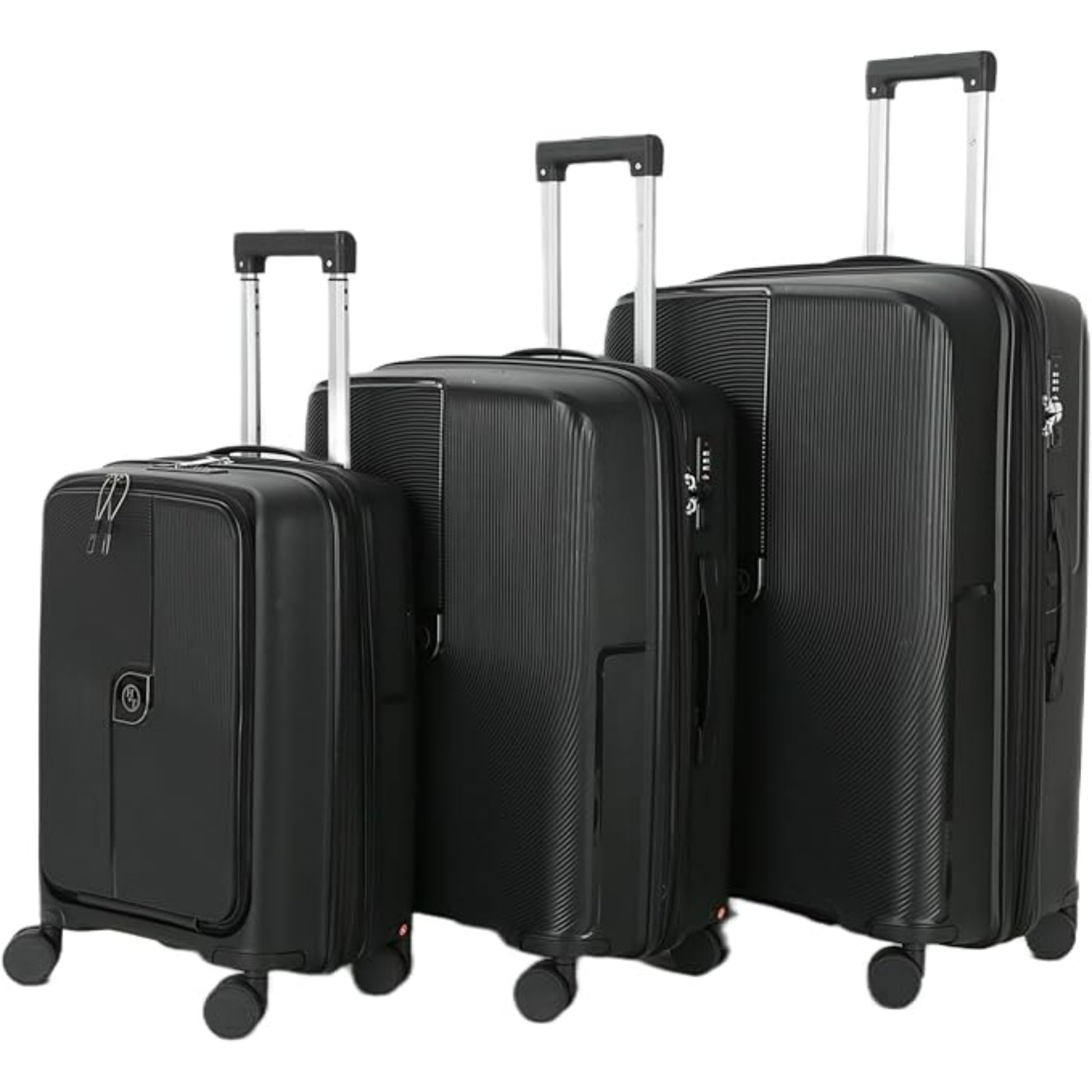 3-Piece Luggage Set Voyano | Secure Zipper | PP | TSA Lock | Luggagez
