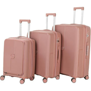 3-Piece Luggage Set Voyano | Secure Zipper | PP | TSA Lock | Luggagez