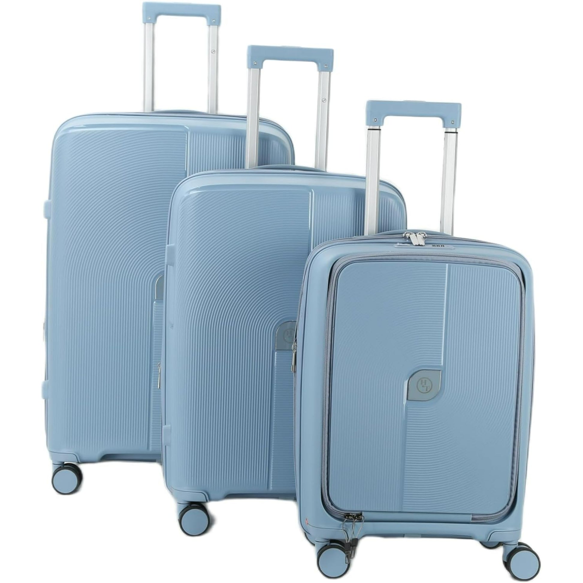 3-Piece Luggage Set Voyano | Secure Zipper | PP | TSA Lock | Luggagez