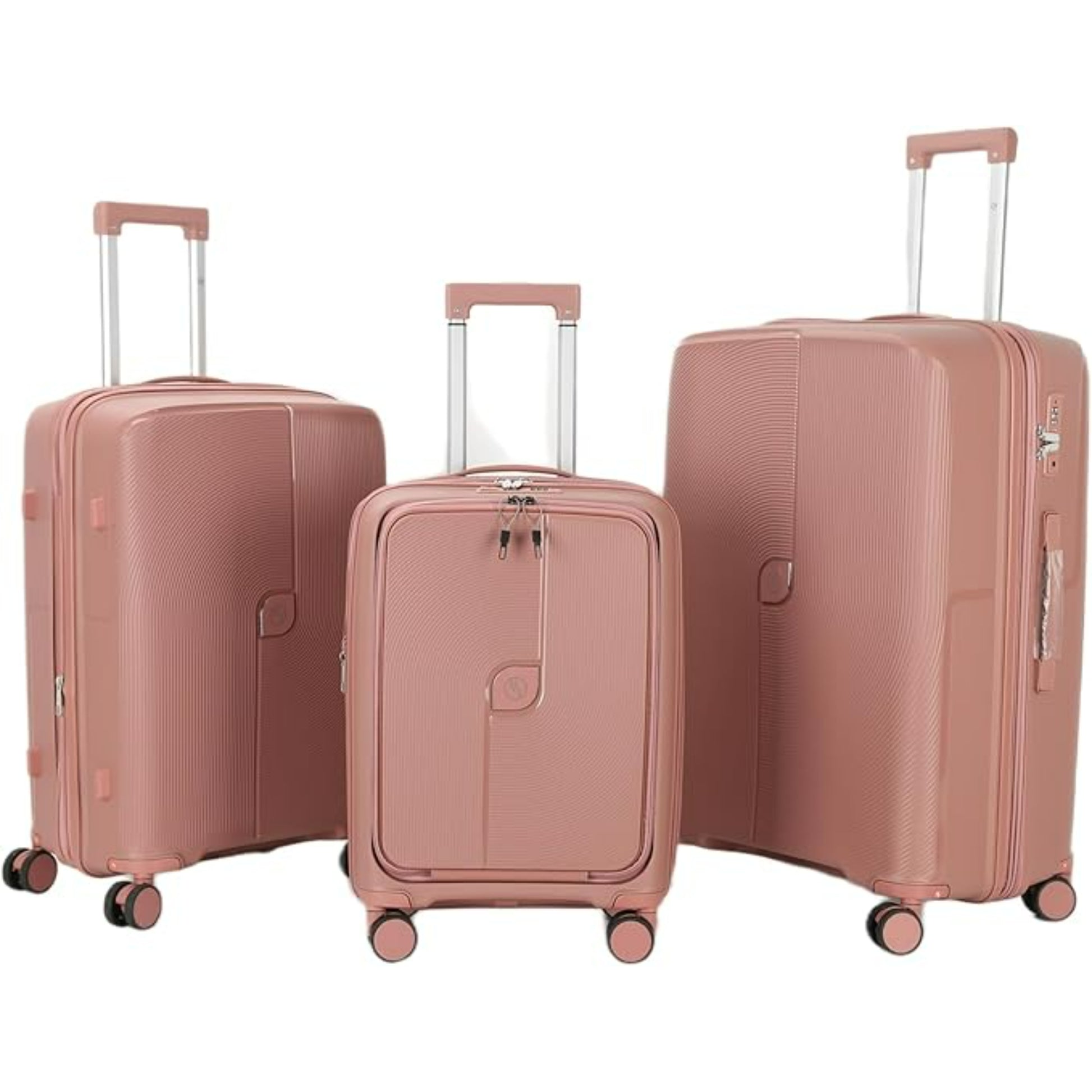3-Piece Luggage Set Voyano | Secure Zipper | PP | TSA Lock | Luggagez
