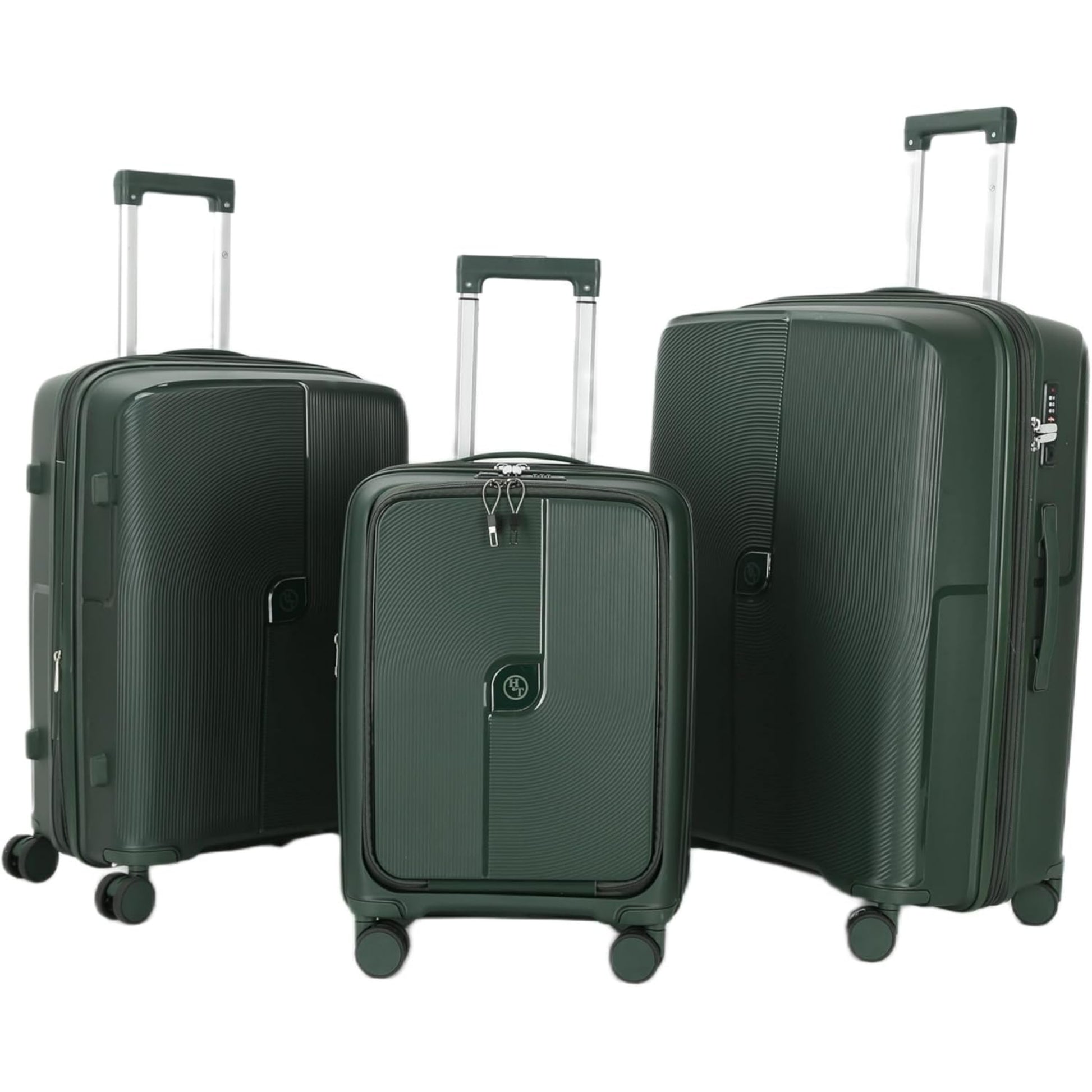 3-Piece Luggage Set Voyano | Secure Zipper | PP | TSA Lock | Luggagez