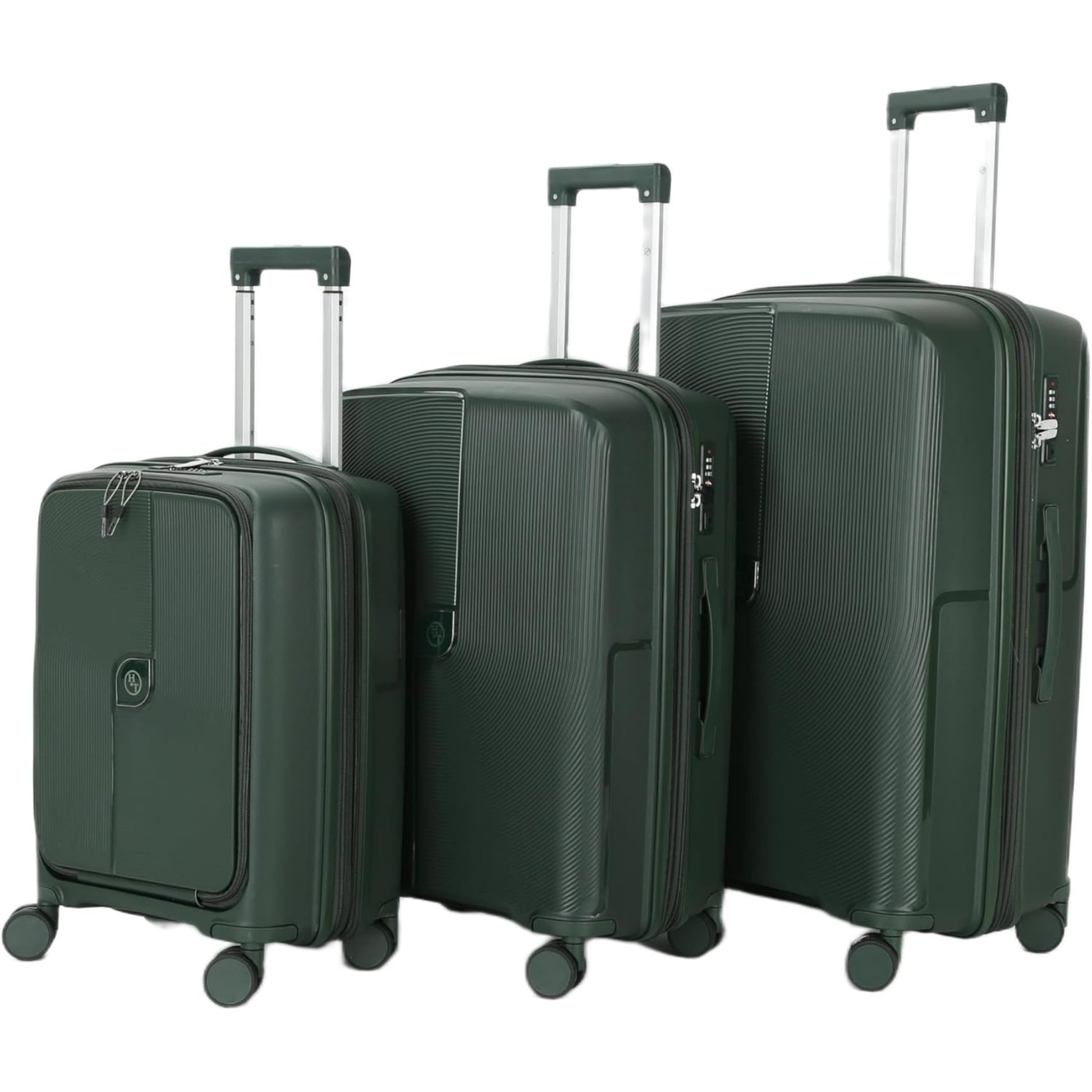 3-Piece Luggage Set Voyano | Secure Zipper | PP | TSA Lock | Luggagez