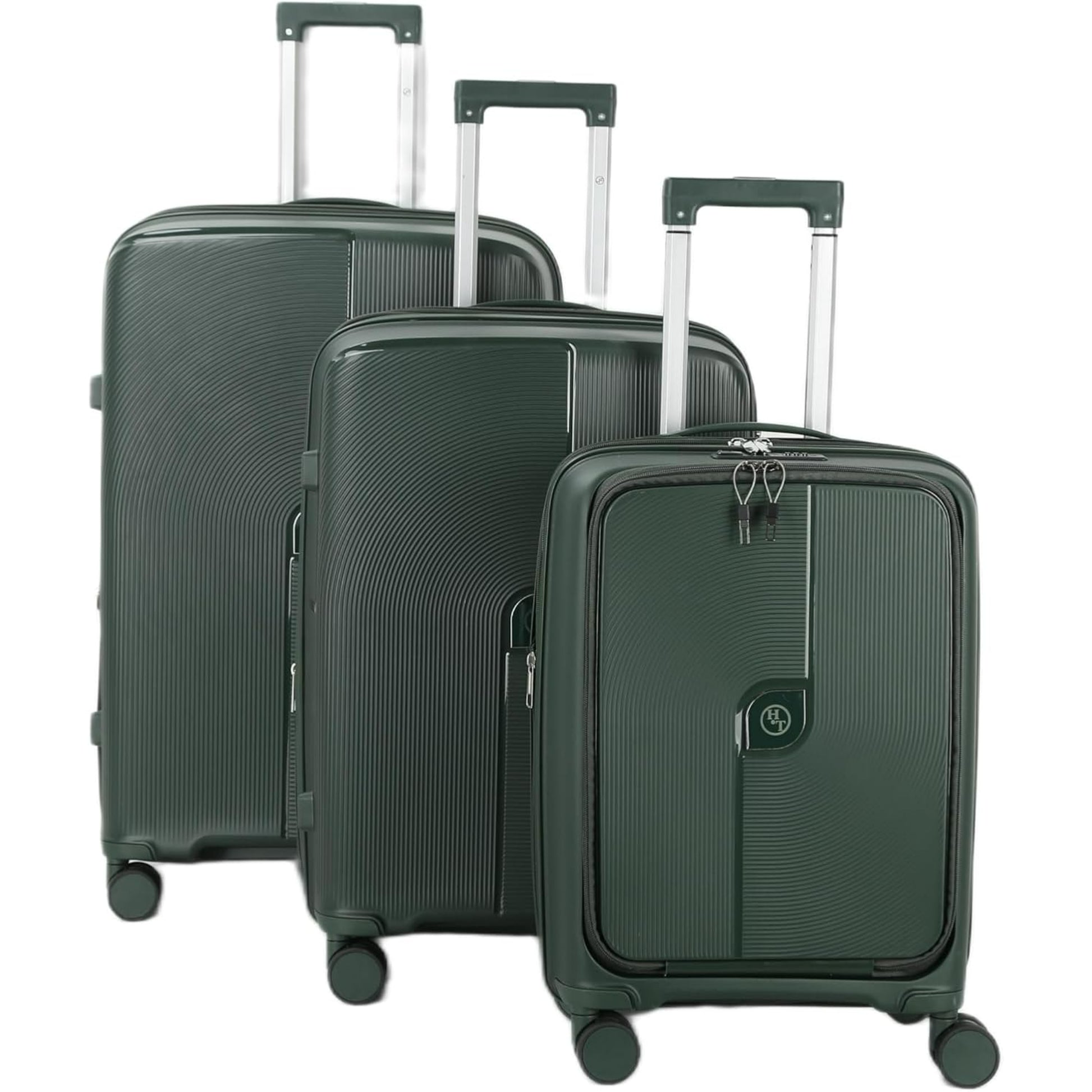 3-Piece Luggage Set Voyano | Secure Zipper | PP | TSA Lock | Luggagez