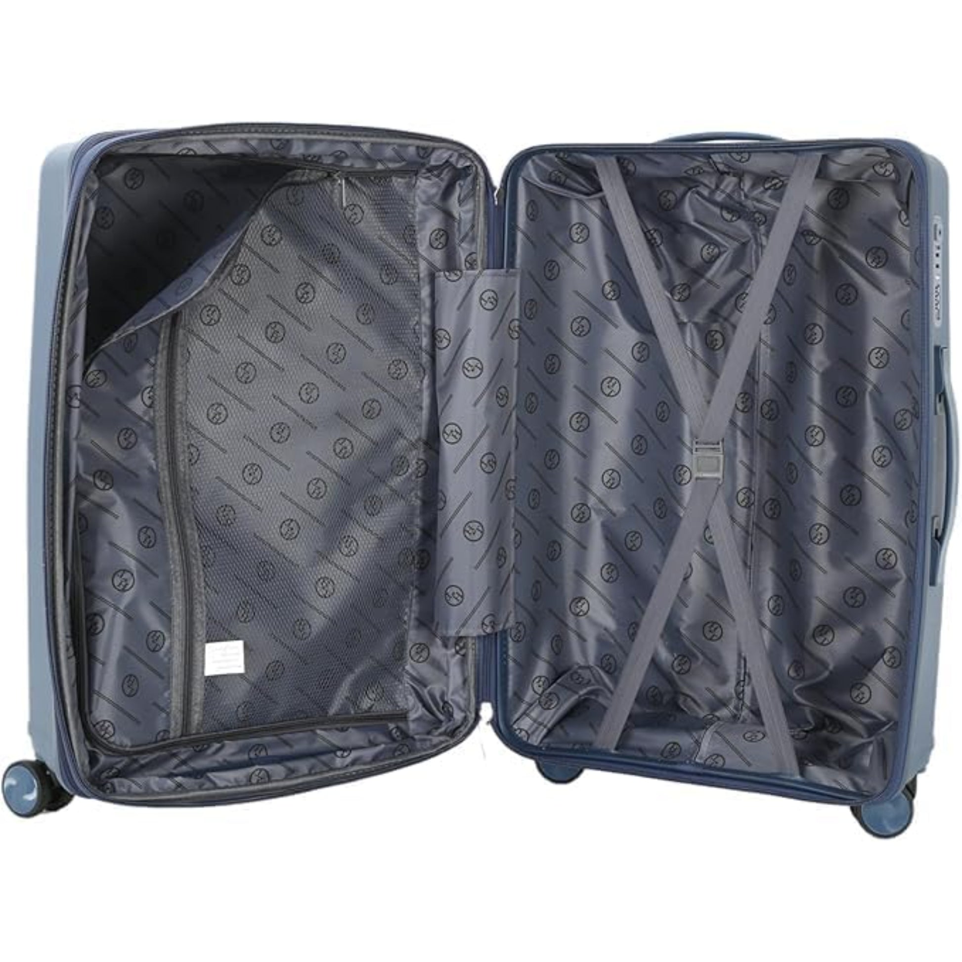 3-Piece Luggage Set Tourvia | Secure Zipper | PP | TSA Lock | Luggagez
