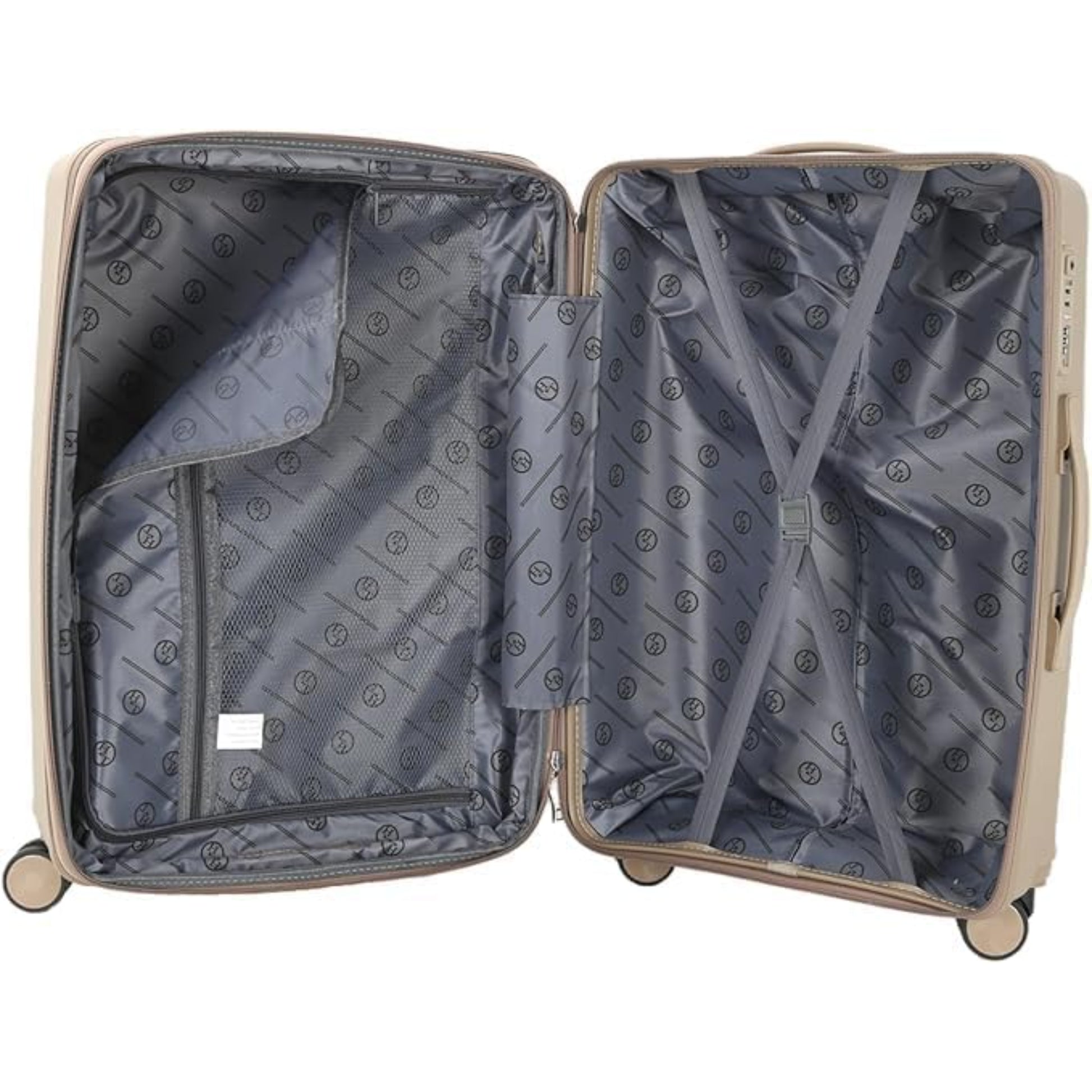 3-Piece Luggage Set Tourvia | Secure Zipper | PP | TSA Lock | Luggagez