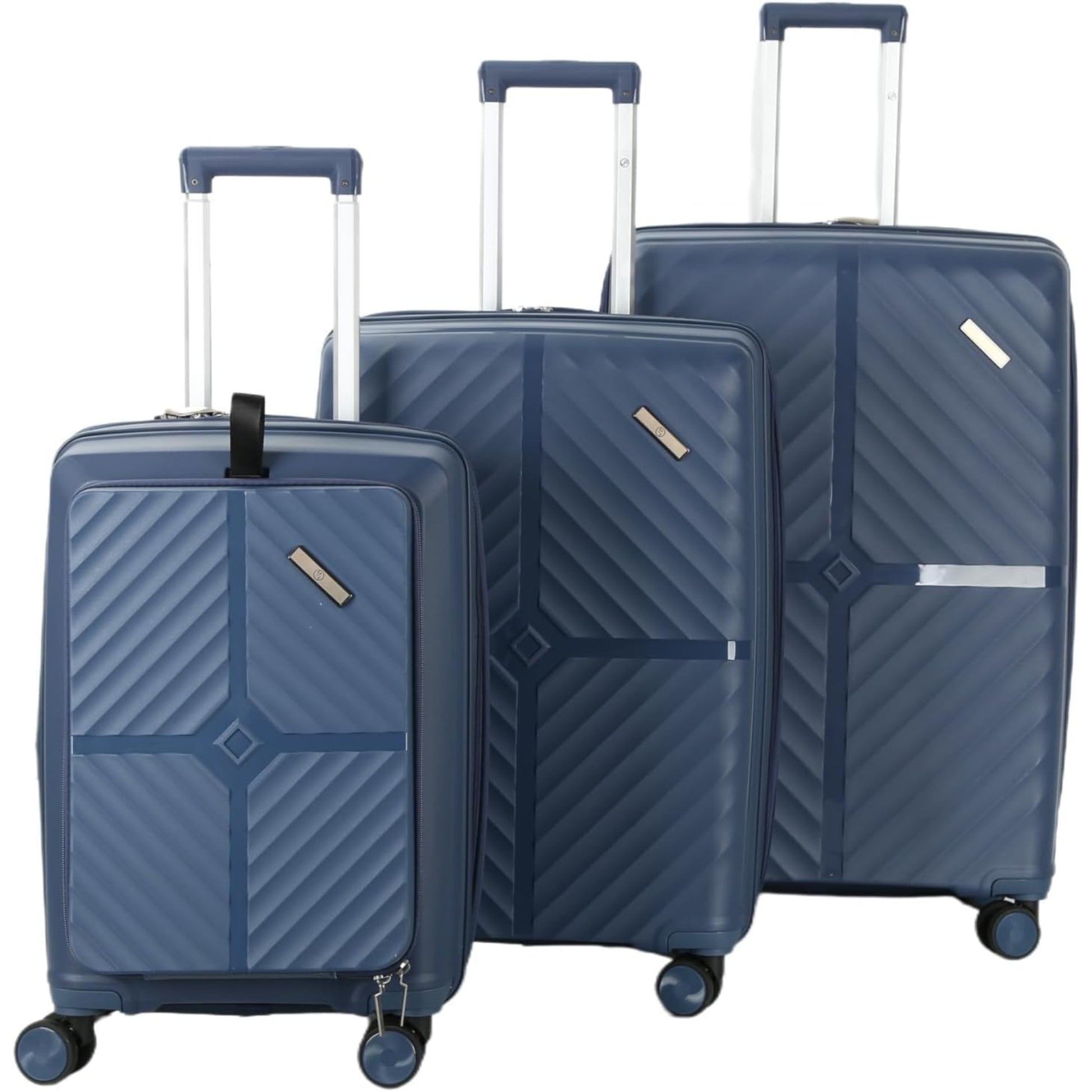 3-Piece Luggage Set Tourvia | Secure Zipper | PP | TSA Lock | Luggagez