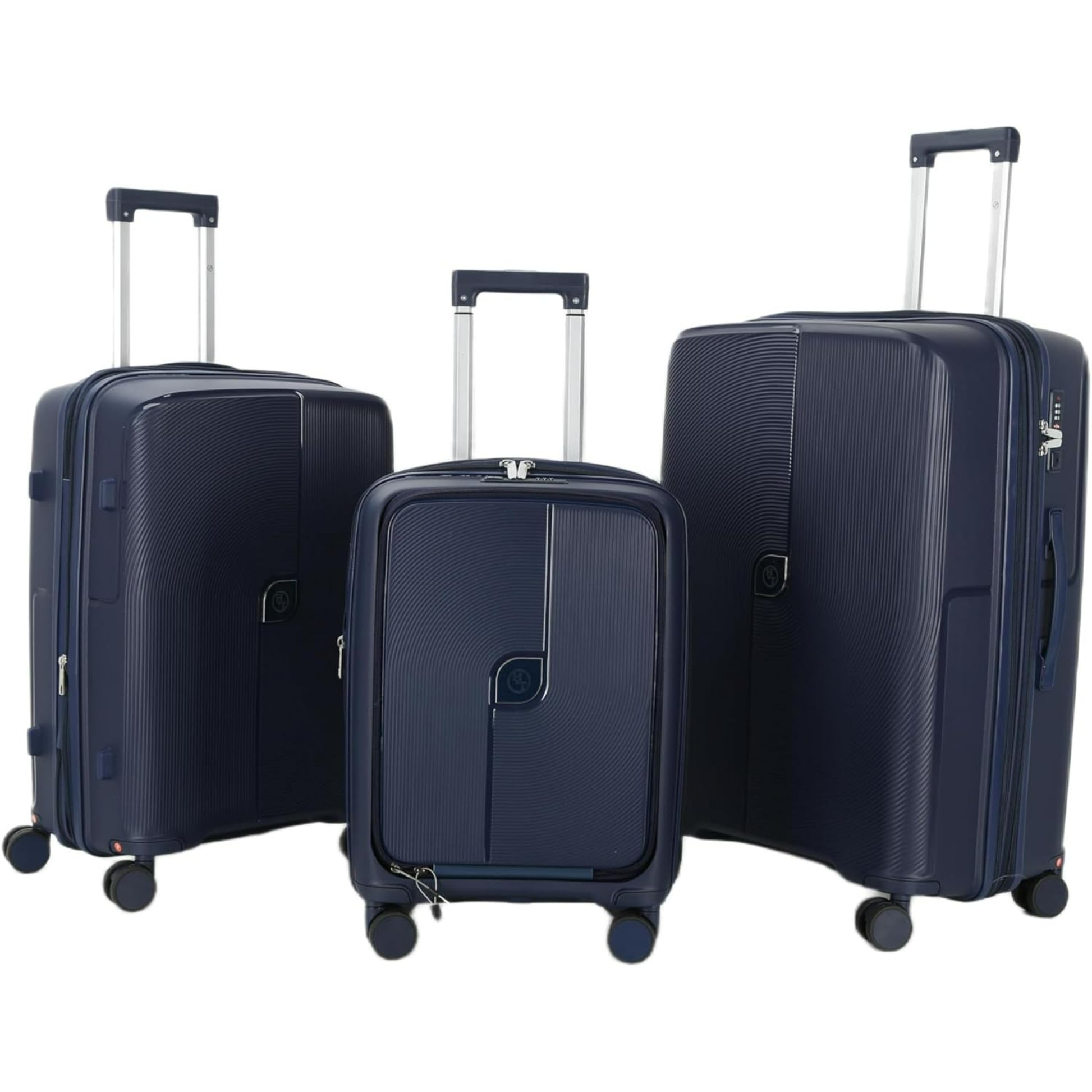 3-Piece Luggage Set Voyano | Secure Zipper | PP | TSA Lock | Luggagez