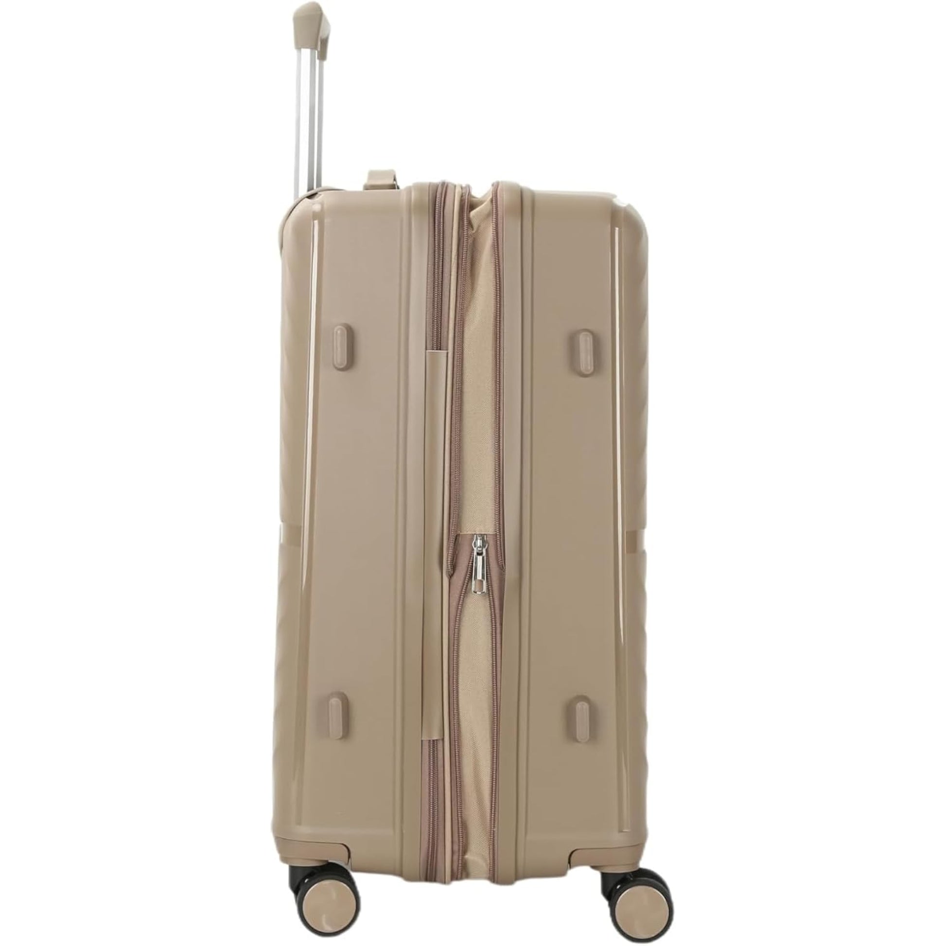 3-Piece Luggage Set Tourvia | Secure Zipper | PP | TSA Lock | Luggagez