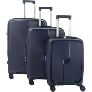 3-Piece Luggage Set Voyano | Secure Zipper | PP | TSA Lock | Luggagez