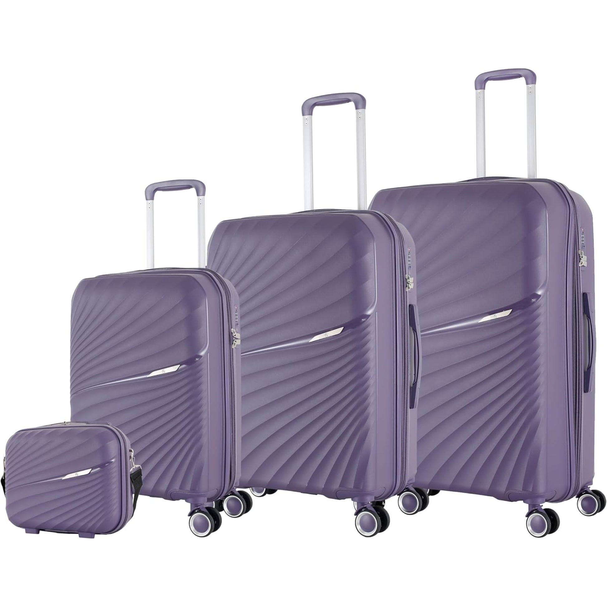 4-Piece Luggage Set Cabenza | Secure Zipper | PP | TSA Lock | Luggagez