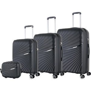4-Piece Luggage Set Cabenza | Secure Zipper | PP | TSA Lock | Luggagez