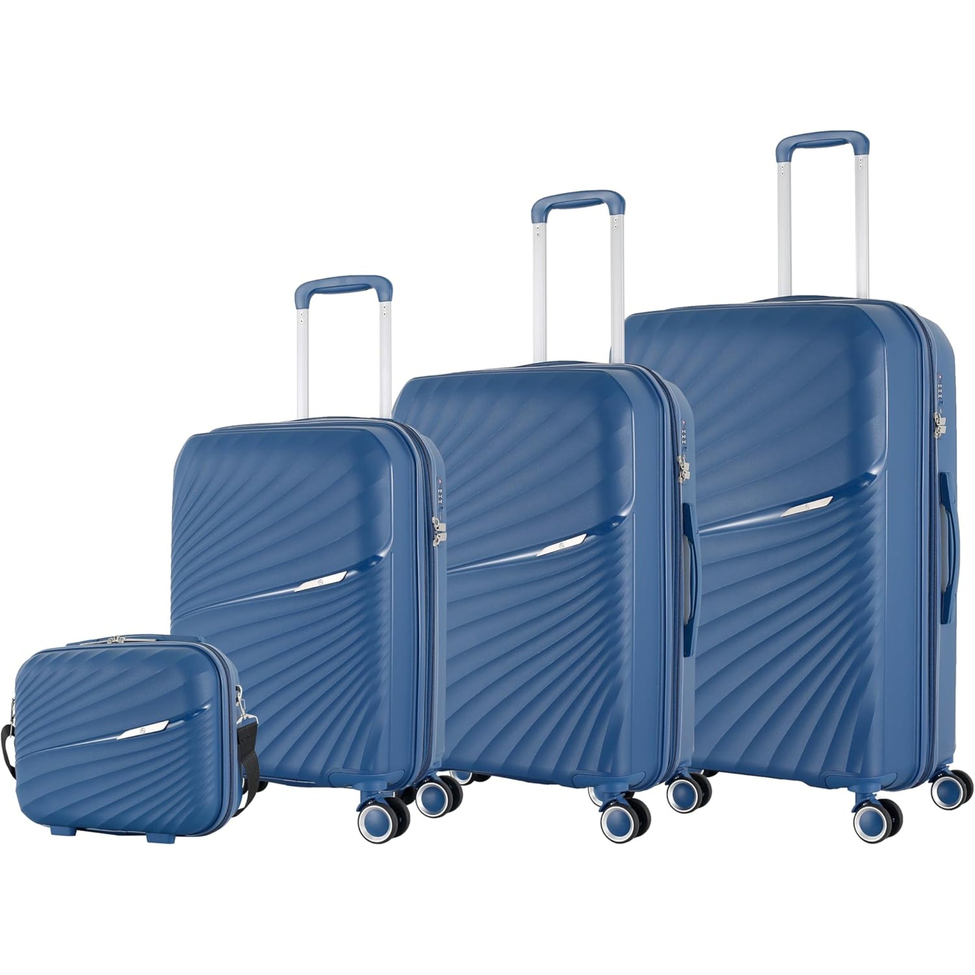 4-Piece Luggage Set Cabenza | Secure Zipper | PP | TSA Lock | Luggagez