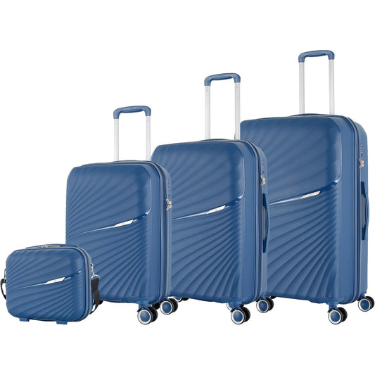 4-Piece Luggage Set Cabenza | Secure Zipper | PP | TSA Lock | Luggagez