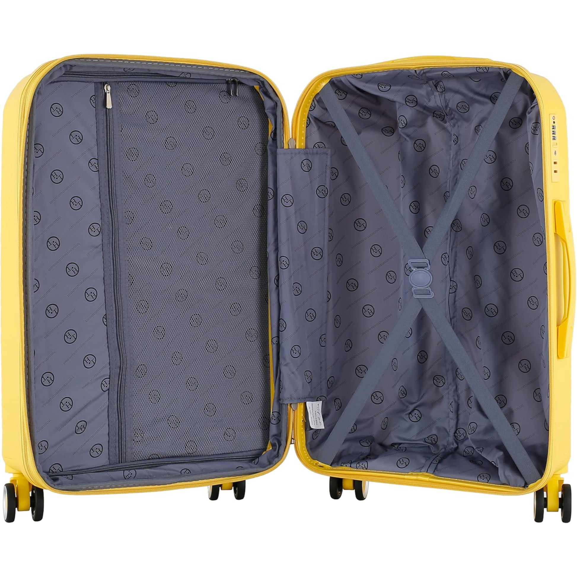 4-Piece Luggage Set Cabenza | Secure Zipper | PP | TSA Lock | Luggagez
