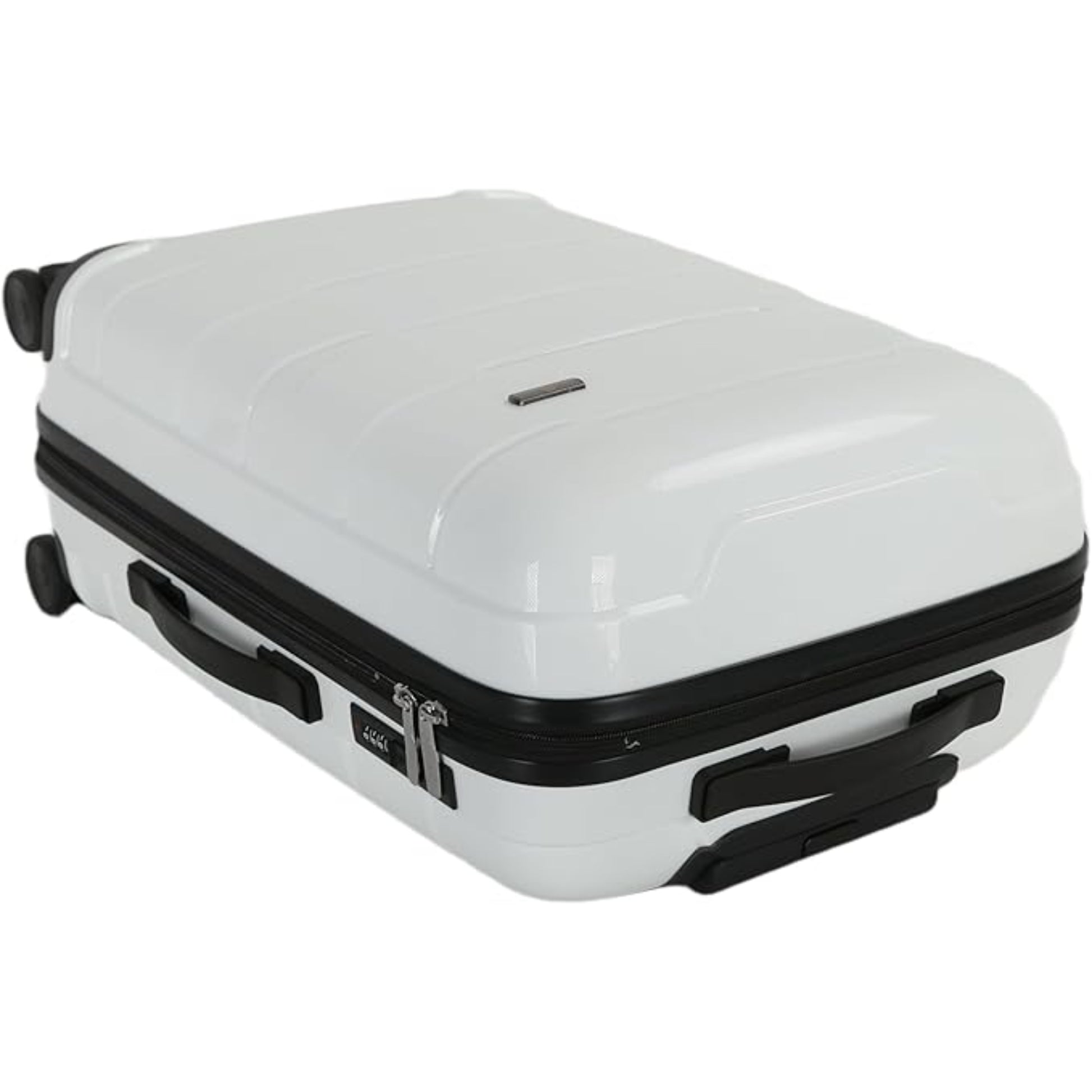 4-Piece Luggage Set, PP Material Hard Shell Suitcases, 8 Spinner Wheels, Telescopic Handle & Anti-Theft Zippers