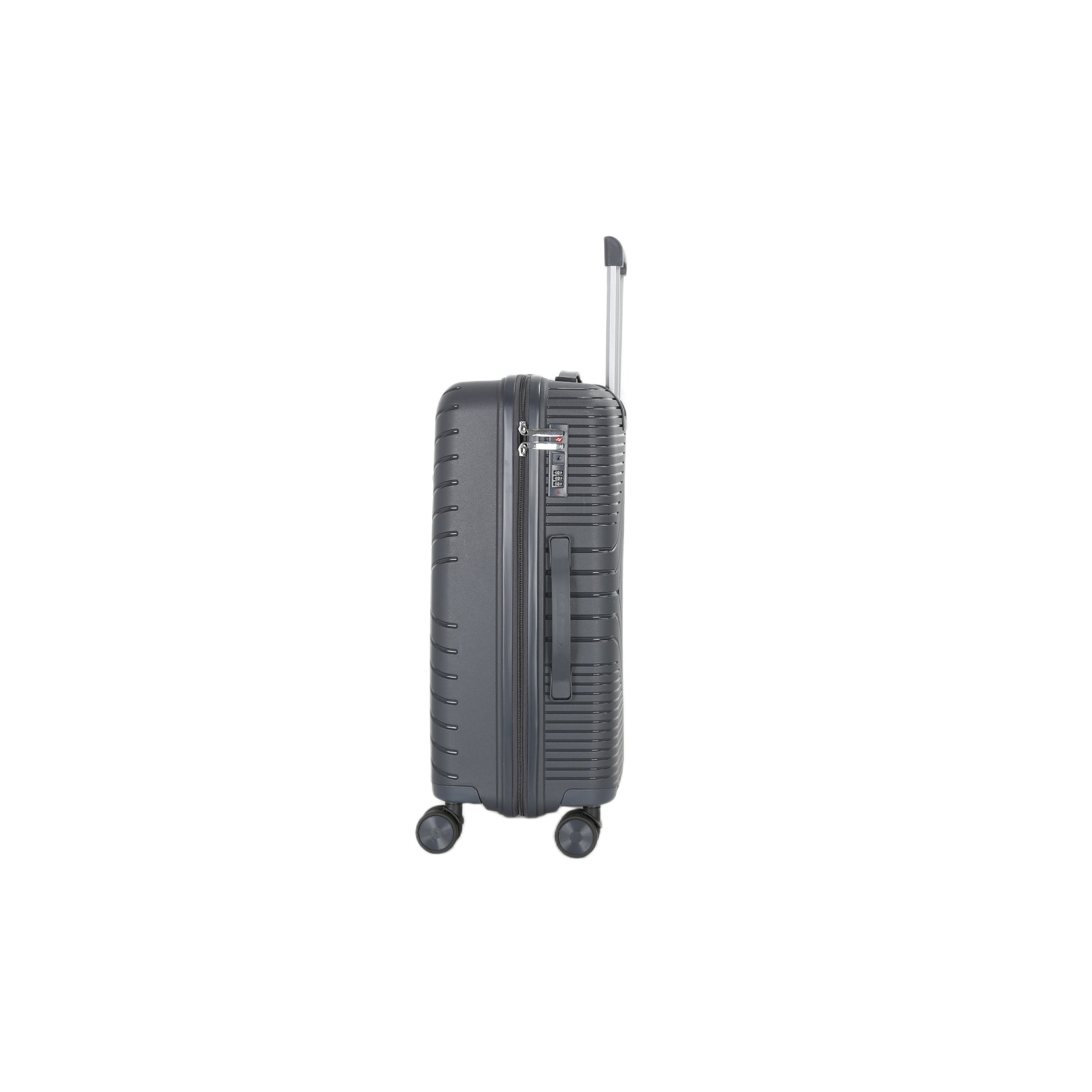4-Piece Luggage Set | PP Material | Hard Shell Suitcases | 8 Spinner Wheels | Telescopic Handle | Anti-Theft Zippers
