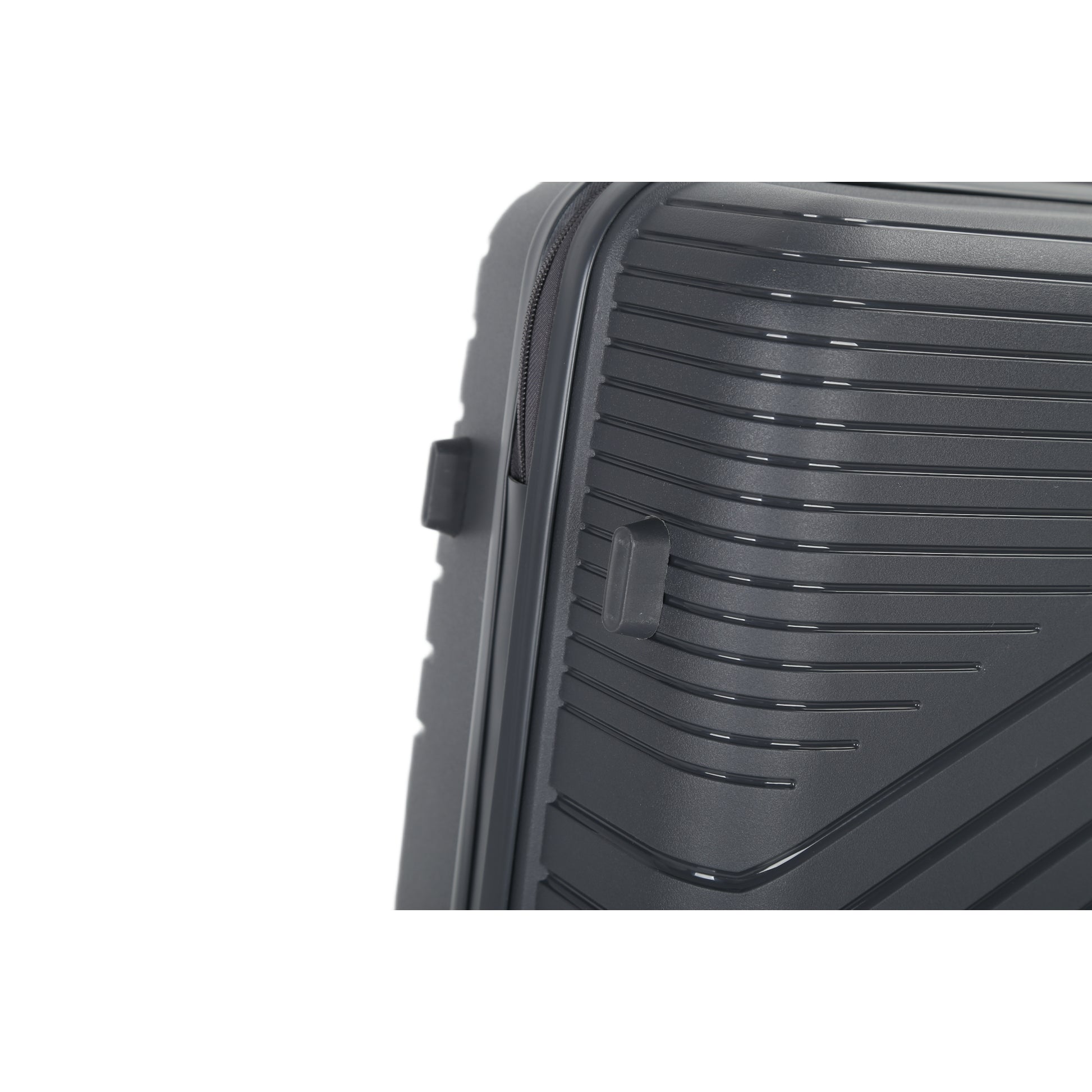 4-Piece Luggage Set | PP Material | Hard Shell Suitcases | 8 Spinner Wheels | Telescopic Handle | Anti-Theft Zippers