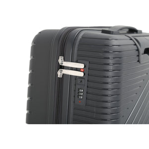 4-Piece Luggage Set | PP Material | Hard Shell Suitcases | 8 Spinner Wheels | Telescopic Handle | Anti-Theft Zippers