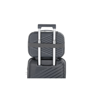 4-Piece Luggage Set | PP Material | Hard Shell Suitcases | 8 Spinner Wheels | Telescopic Handle | Anti-Theft Zippers