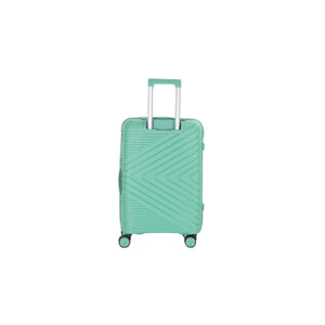 4-Piece Luggage Set | PP Material | Hard Shell Suitcases | 8 Spinner Wheels | Telescopic Handle | Anti-Theft Zippers