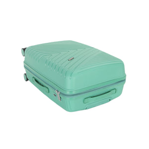 4-Piece Luggage Set | PP Material | Hard Shell Suitcases | 8 Spinner Wheels | Telescopic Handle | Anti-Theft Zippers