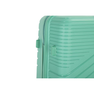 4-Piece Luggage Set | PP Material | Hard Shell Suitcases | 8 Spinner Wheels | Telescopic Handle | Anti-Theft Zippers