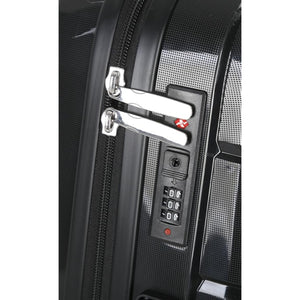 4-Piece Luggage Set, PP Material Hard Shell Suitcases, 8 Spinner Wheels, Telescopic Handle & Anti-Theft Zippers