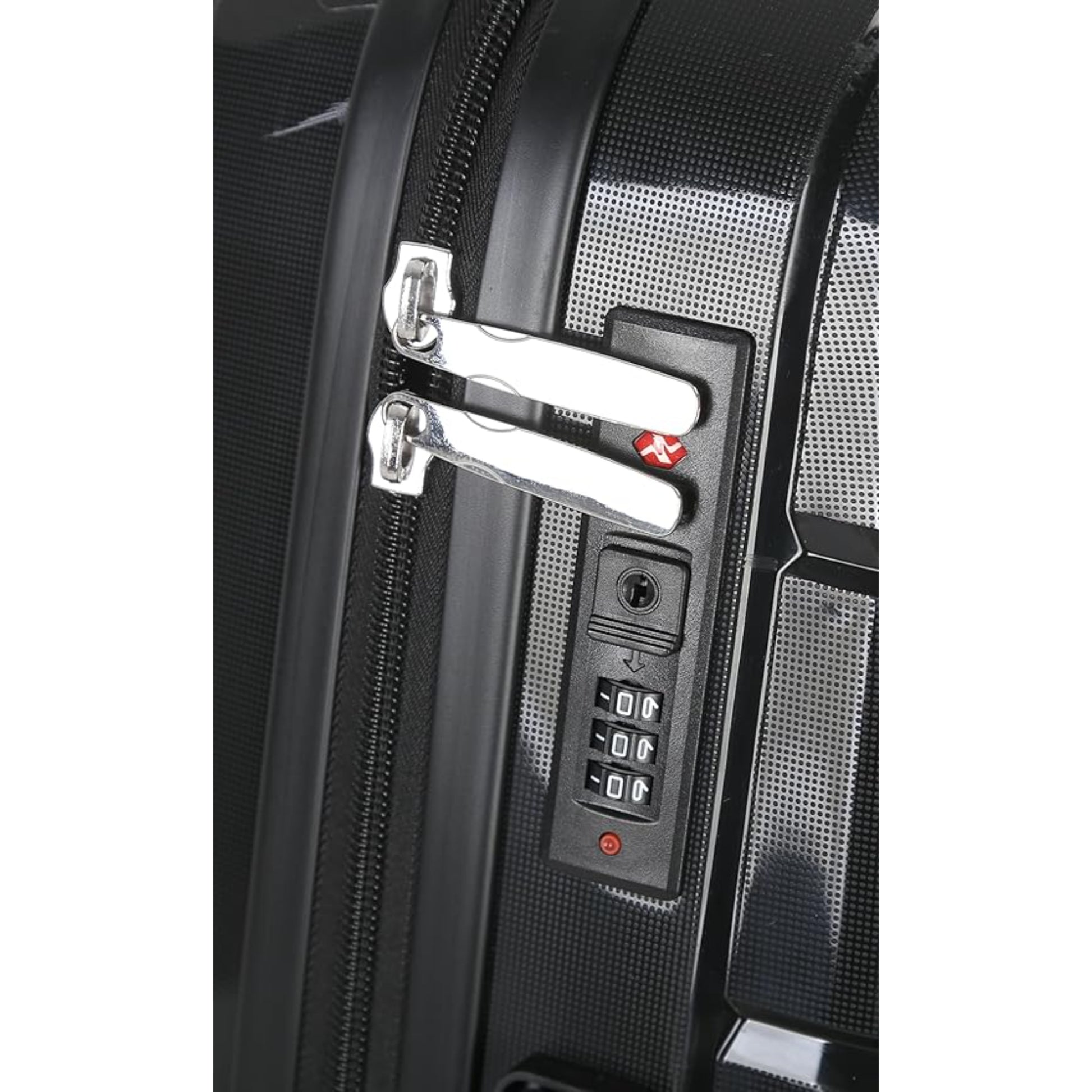4-Piece Luggage Set, PP Material Hard Shell Suitcases, 8 Spinner Wheels, Telescopic Handle & Anti-Theft Zippers