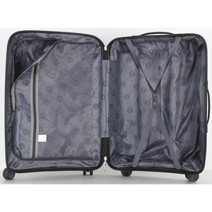 4-Piece Luggage Set, PP Material Hard Shell Suitcases, 8 Spinner Wheels, Telescopic Handle & Anti-Theft Zippers