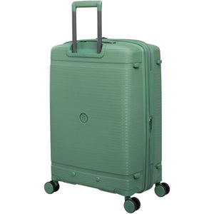 3-Piece Luggage Set, PP Material Hard Shell Suitcases, 8 Spinner Wheels, Telescopic Handle & Anti-Theft Zippers