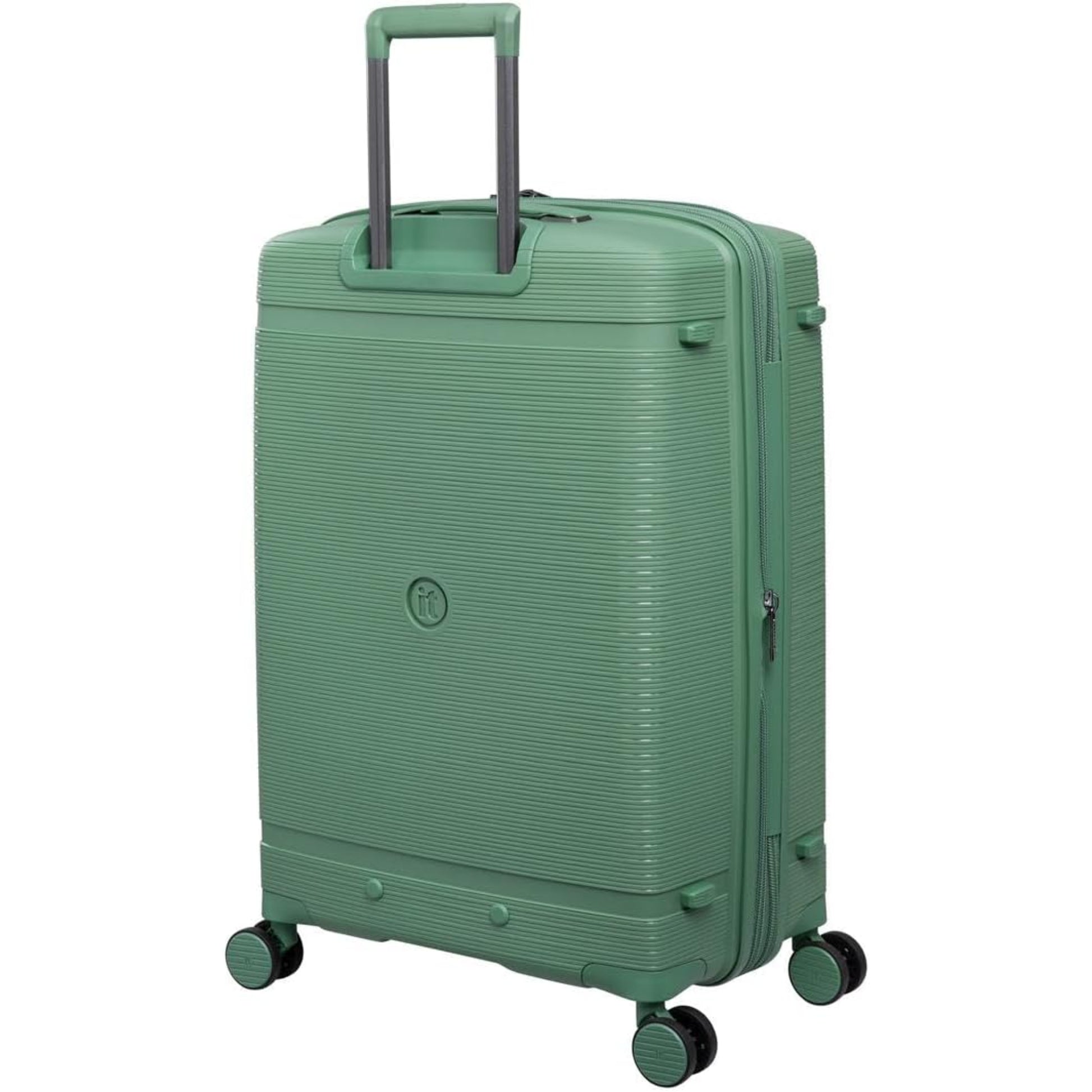 3-Piece Luggage Set, PP Material Hard Shell Suitcases, 8 Spinner Wheels, Telescopic Handle & Anti-Theft Zippers