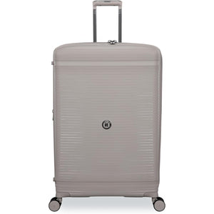 3-Piece Luggage Set, PP Material Hard Shell Suitcases, 8 Spinner Wheels, Telescopic Handle & Anti-Theft Zippers