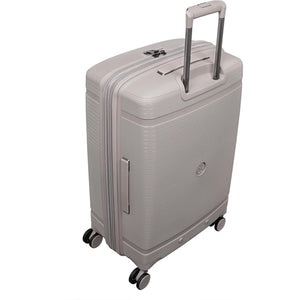 3-Piece Luggage Set, PP Material Hard Shell Suitcases, 8 Spinner Wheels, Telescopic Handle & Anti-Theft Zippers