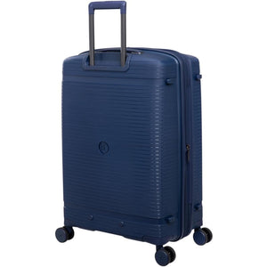3-Piece Luggage Set, PP Material Hard Shell Suitcases, 8 Spinner Wheels, Telescopic Handle & Anti-Theft Zippers