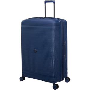 3-Piece Luggage Set, PP Material Hard Shell Suitcases, 8 Spinner Wheels, Telescopic Handle & Anti-Theft Zippers