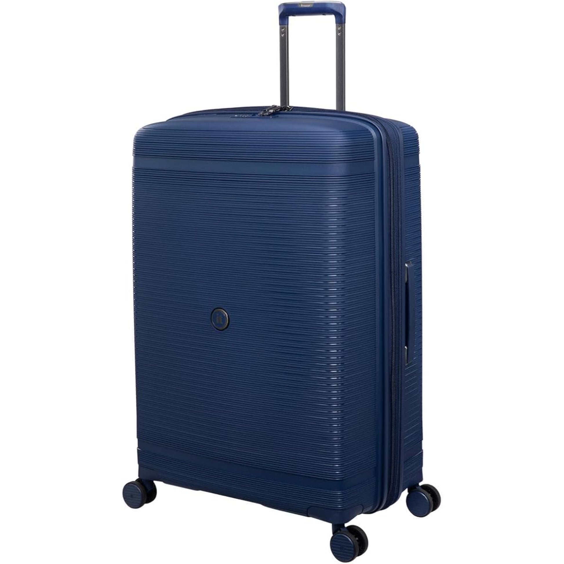 3-Piece Luggage Set, PP Material Hard Shell Suitcases, 8 Spinner Wheels, Telescopic Handle & Anti-Theft Zippers