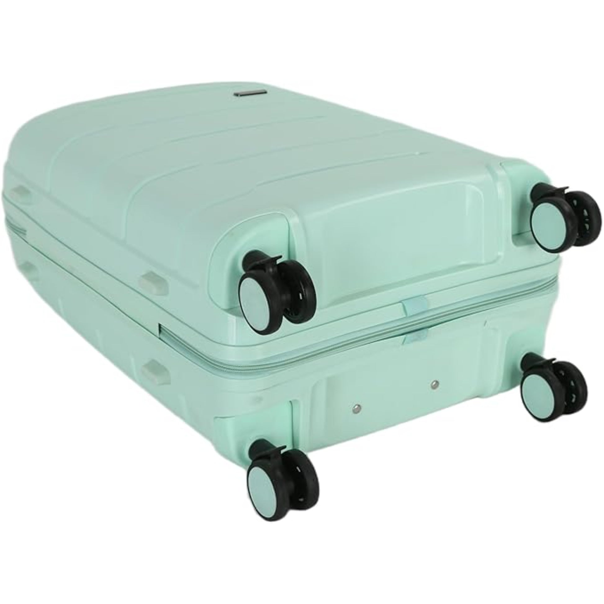 4-Piece Luggage Set, PP Material Hard Shell Suitcases, 8 Spinner Wheels, Telescopic Handle & Anti-Theft Zippers