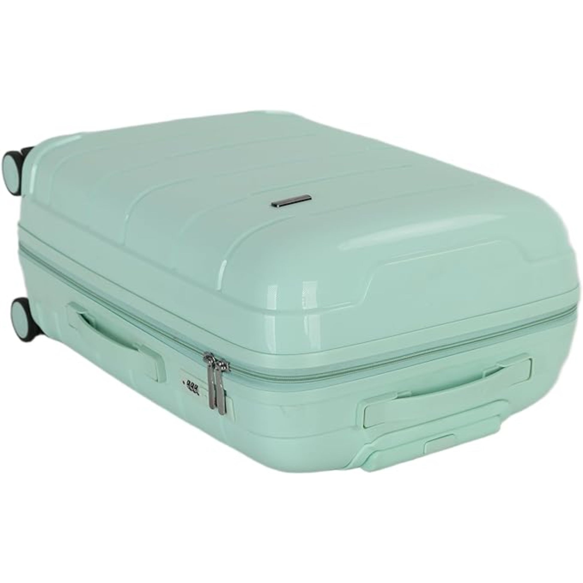 4-Piece Luggage Set, PP Material Hard Shell Suitcases, 8 Spinner Wheels, Telescopic Handle & Anti-Theft Zippers