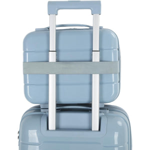 4-Piece Luggage Set, PP Material Hard Shell Suitcases, 8 Spinner Wheels, Telescopic Handle & Anti-Theft Zippers
