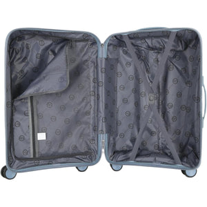 4-Piece Luggage Set, PP Material Hard Shell Suitcases, 8 Spinner Wheels, Telescopic Handle & Anti-Theft Zippers