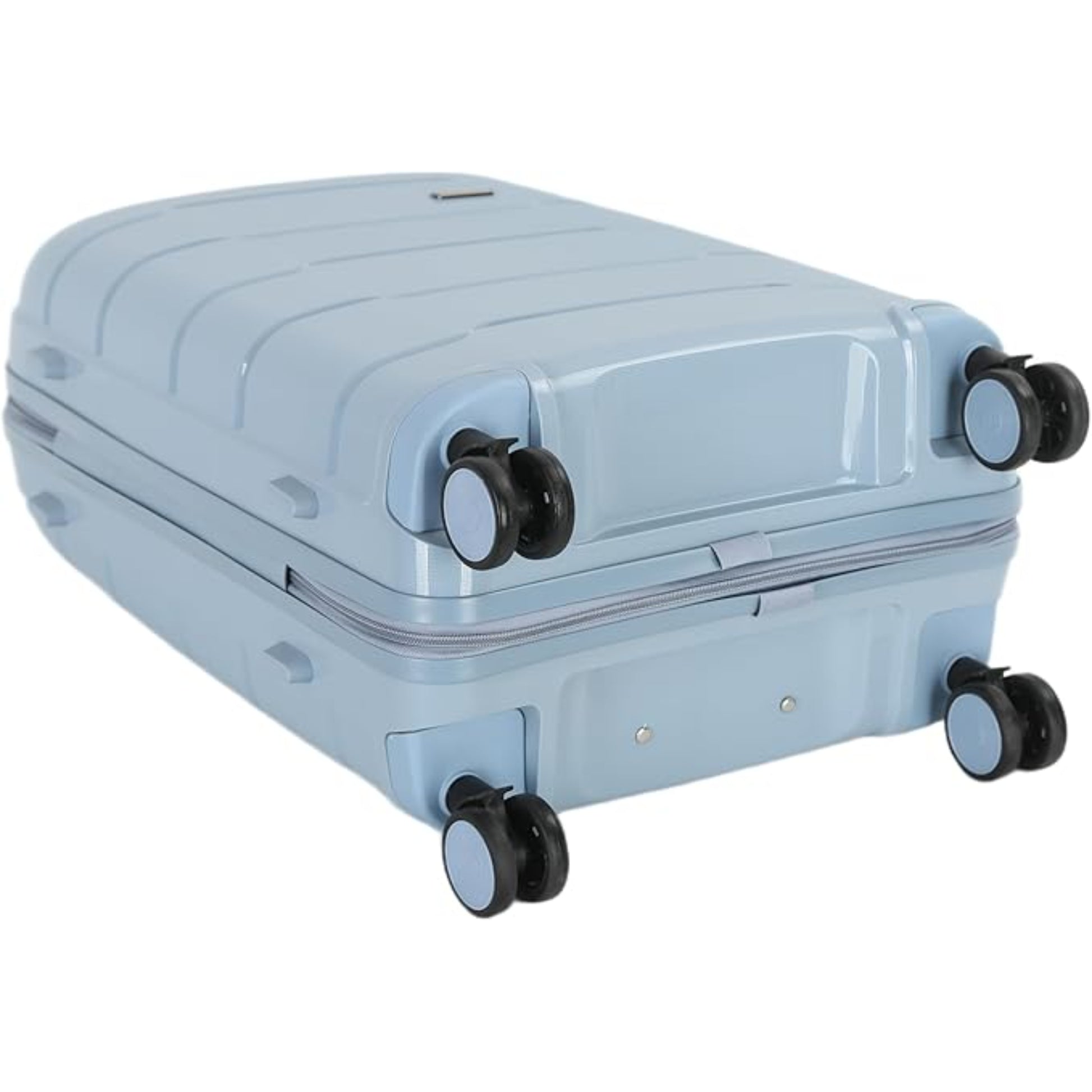4-Piece Luggage Set, PP Material Hard Shell Suitcases, 8 Spinner Wheels, Telescopic Handle & Anti-Theft Zippers