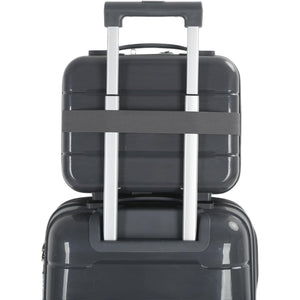 4-Piece Luggage Set, PP Material Hard Shell Suitcases, 8 Spinner Wheels, Telescopic Handle & Anti-Theft Zippers