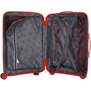 4-Piece Luggage Set, PP Material Hard Shell Suitcases, 8 Spinner Wheels, Telescopic Handle & Anti-Theft Zippers