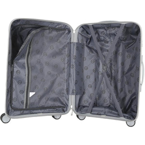 4-Piece Luggage Set, PP Material Hard Shell Suitcases, 8 Spinner Wheels, Telescopic Handle & Anti-Theft Zippers