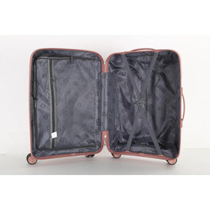 4-Piece Luggage Set, PP Material Hard Shell Suitcases, 8 Spinner Wheels, Telescopic Handle & Anti-Theft Zippers