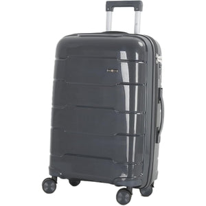 4-Piece Luggage Set, PP Material Hard Shell Suitcases, 8 Spinner Wheels, Telescopic Handle & Anti-Theft Zippers